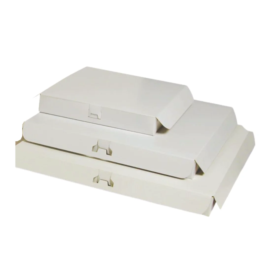 14 White Printed Corrugated Pizza Box – 50 Count disposableproducts.net 14" White Printed Corrugated Pizza Box – 50 Count - Image 1