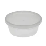 Pactiv Clear Microwaveable Deli Container with Lid – 8 oz (240 Count)