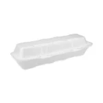 Pactiv – 13" Foam Hinged Hoagie Container – 250 Count