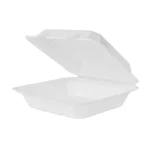 Sunset 9" Hinged Container – NAT PFAS – 50 Ct