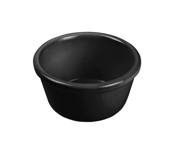 Winco RP-4K Black Plastic Ramekin – 1¾ oz (1 Dozen) disposableproducts.net Winco RP-4K Black Plastic Ramekin – 1¾ oz (1 Dozen) - Image 1